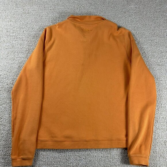 Bobby Jones Collection 1/4 Zip Sweater Orange Women’s Size Small - Picture 7 of 9